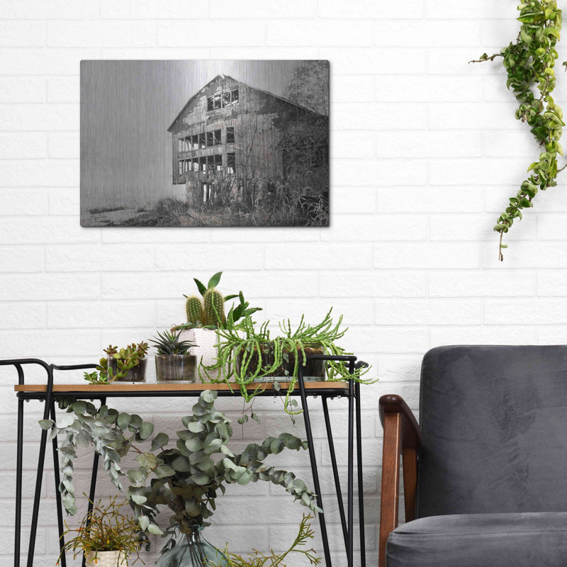 «Mahantongo Barn» par Lori Deiter, H 12 po x l 16 po