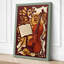 Violin and Music Art Deco - Wrapped Canvas-60922189-60922184