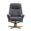Billings 80cm Wide Swivel Standard Recliner-250578597