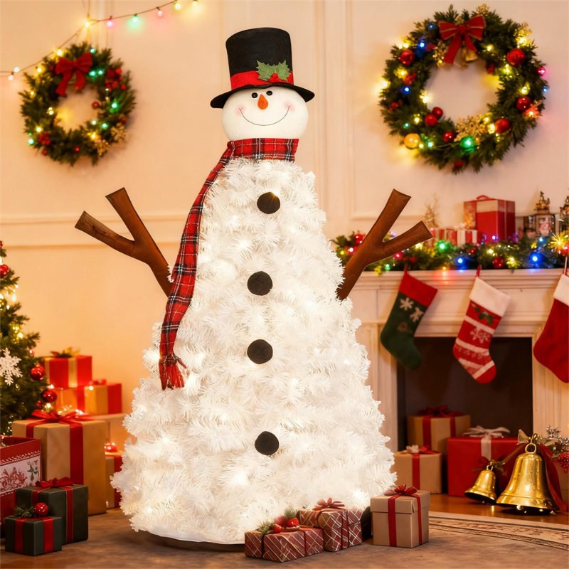 4ft Pre-lit Christmas Tree with 100 Lights