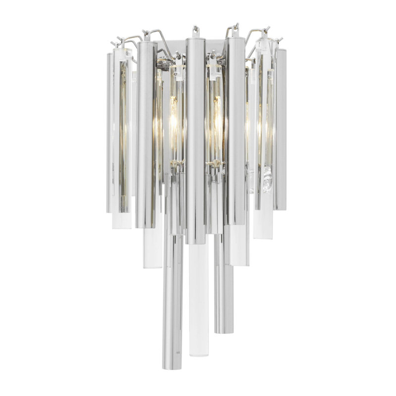 Gigi 1 - Light Flush Mounted Sconce, Nickel