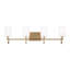 Rowley 4 Light Frosted Dimmable Vanity Light-288097329