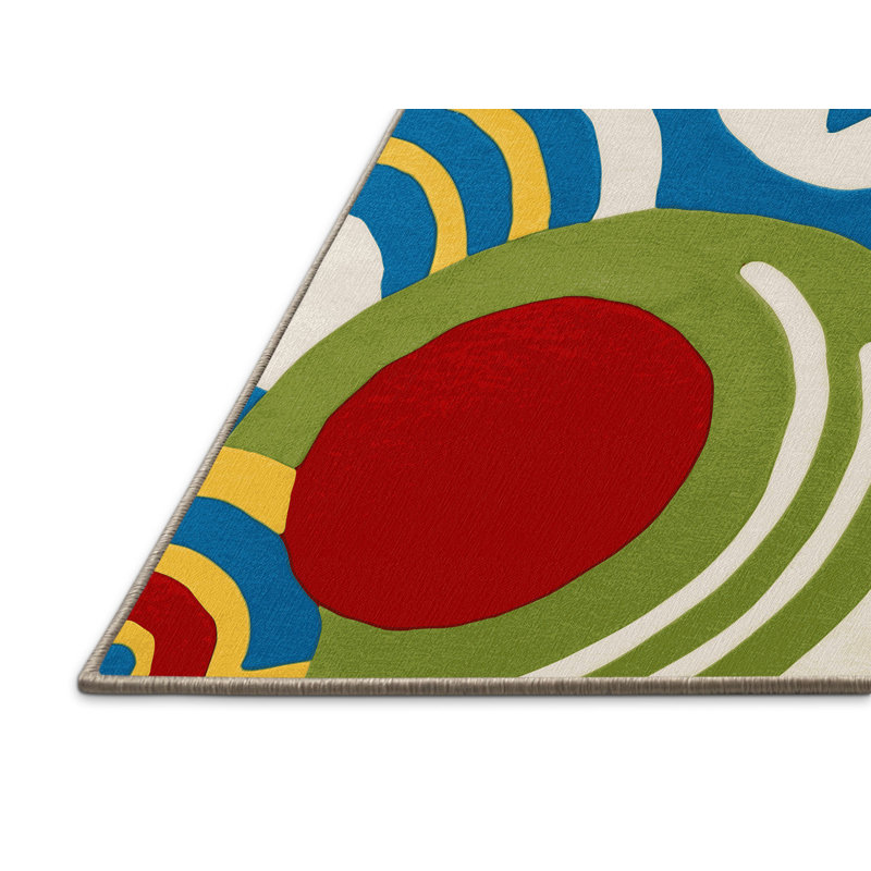 Spunky Spin Rug, Rectangle 3' x 5'