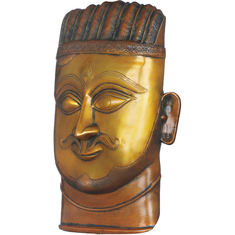 Décoration murale Bhairava, Bronze