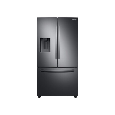 27 cu. ft. Large Capacity 3-Door French Door Refrigerator with External Water & Ice Dispenser -  Samsung, RF27T5201SG/AA