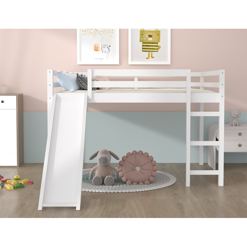 Lit mezzanine double Onondaga Kids, Blanc