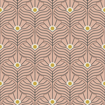 Moroccan Peacock 10' L x 24" W Wallpaper Roll