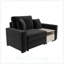 Canapé modulaire moderne avec accoudoirs de rangement, console centrale et coussins moelleux pour un salon confortable-129410153
