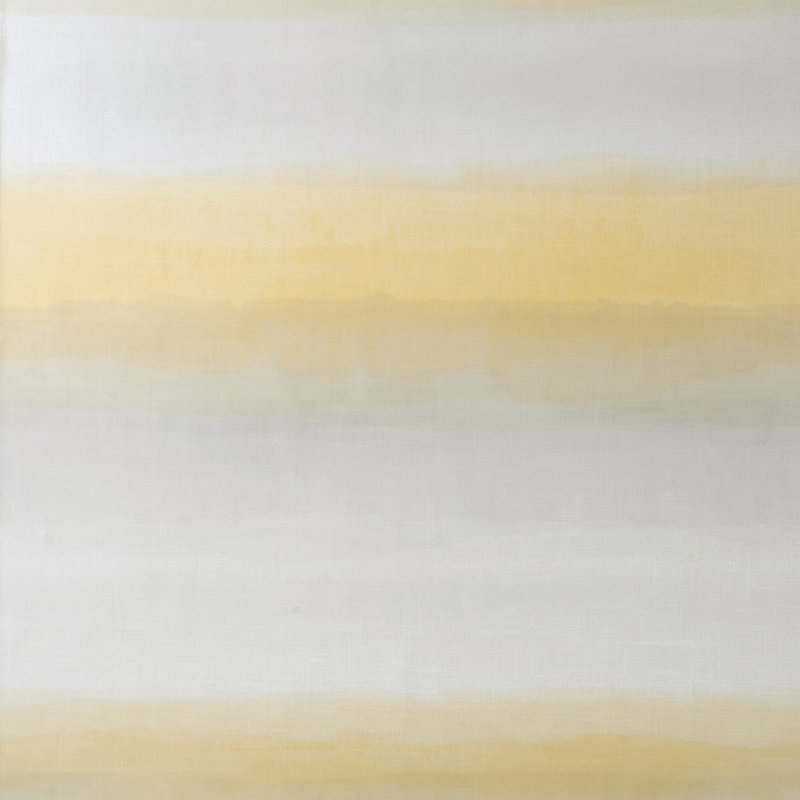 Freya Yellow Washed Stripe Wallpaper