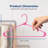 Rebrilliant Plastic Hangers - Space Saving Heavy Duty Slim Suit Clothes Hanger Set With 360 Degree Swivel Metal Hook, Can Hold Up To 10 Lbs. For Coats, Jackets, Pants & Dress-613202597-613202595