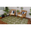 Tapis d'intérieur / extérieur en plastique tissé à la machine Glidden - vert / ivoire-73187363