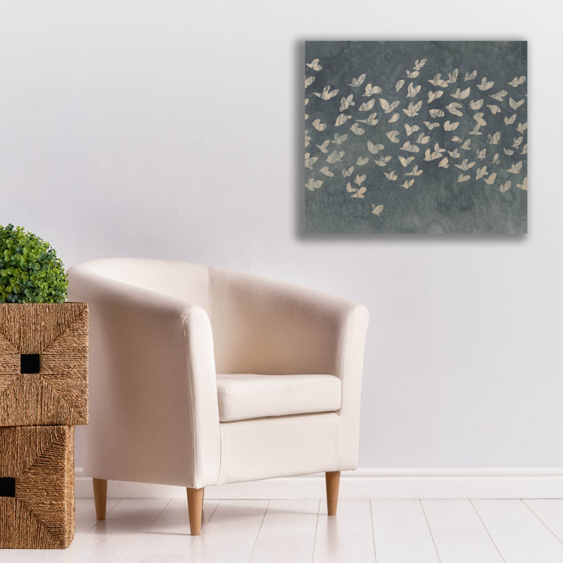  «Watangle Flock 2» par June Erica Vess, art mural sur toile, 30 po x 26 po, H 26 po x l 30 po
