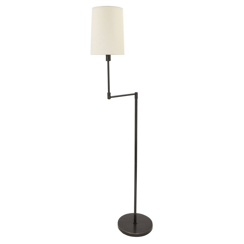 Wolcott 61.75'' Swing Arm Floor Lamp, Oil Rubbed Bronze