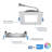 Dimmable Square Flush Mount-50034928-50034929-50034930