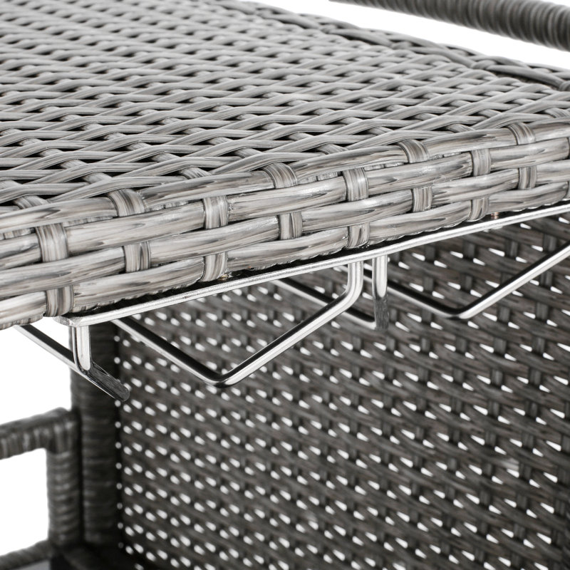 PUERTA WICKER BARCART