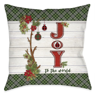 Joyful World Indoor Pillow
