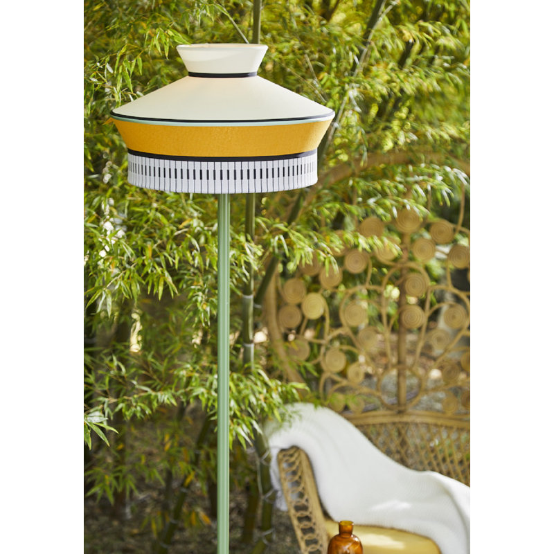Calypso + Outdoor Floor Lamp, Yellow