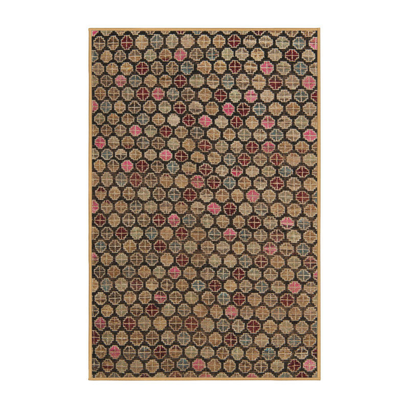 Abstract Indoor Rug, Rectangle 5' x 8'