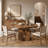 47" Solid Wood Dining Table