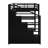 Metal Loft Bed With Storage Shelves, Cabinets And Wardrobe-35940366-35940364