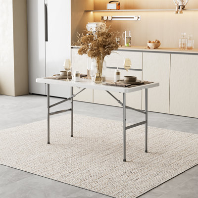 Fold-in-Half Banquet Table with Handle