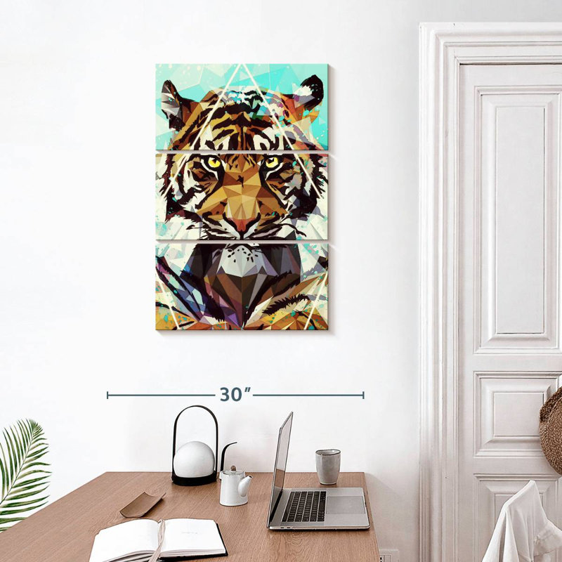 Brampt It Tiger, H 32 po x l 20 po