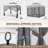 11 Ft. W x 11 Ft. D Outdoor Pop Up Soft Top Steel Patio Gazebo with Netting-109186200
