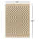 Abbie Machine Woven Checkered Area Rug