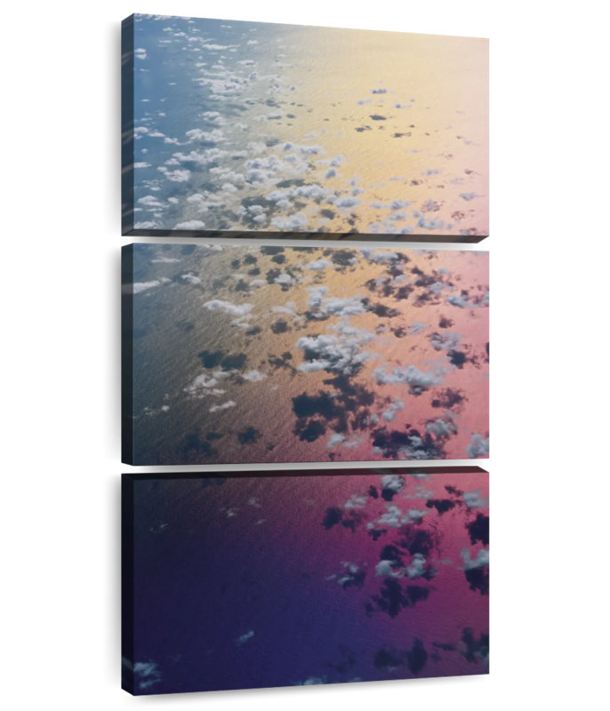 Ocean Surface, 62" H x 30" W