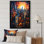 «Laiyah Chicago Popart IV», reproduction sur toile