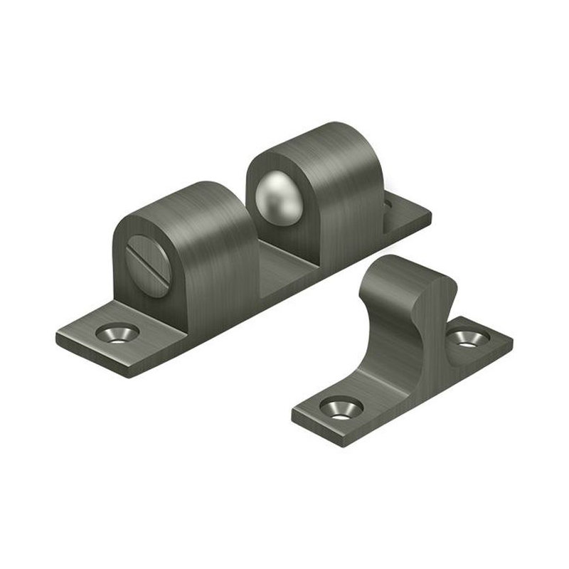 Capteur de tension à billes Deltana BTC30U15A 3 po x 3/4 po en nickel antique, Nickel antique