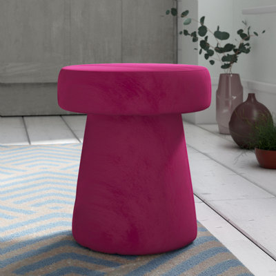 Solid + Manufactured Wood Accent Stool