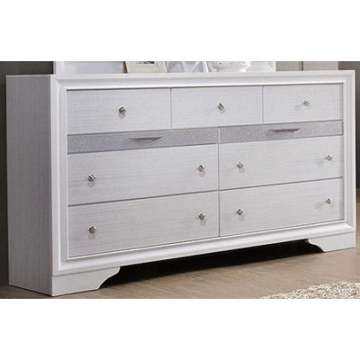 Commode 7 tiroirs l 63 po Chrissy