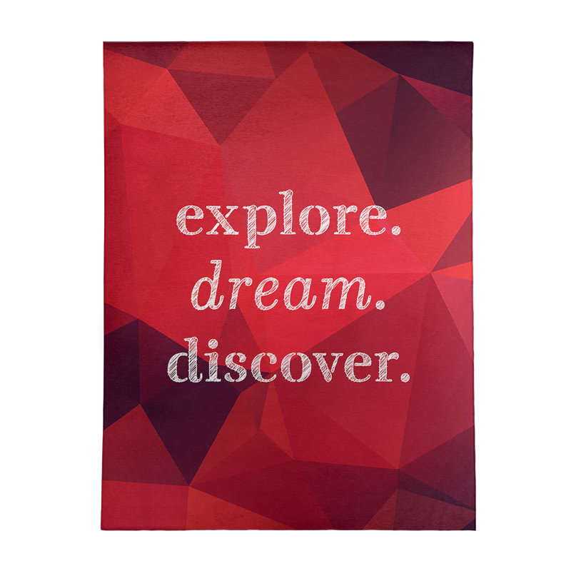 Tapis en poly-chenille discover rêve discover, Rectangle 5 pi x 7 pi