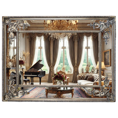 Rosia Flat Solid Wood Mirror