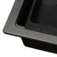 Nantucket Sinks 33 inch Dualmount Workstation Granite Composite Black