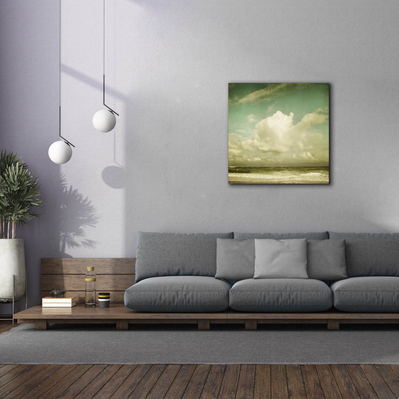 «L let Go Of Time 2» par Irene Thisocki, H 37 po x l 37 po x P 1,5 po