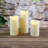 Battery Operated LED Candles with Flickering Flame - 3 Piece-322832711