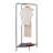Mailie 24'' Metal Clothing Rack