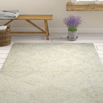 Gaige Wool Geometric Indoor Rug