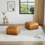 Repose-pieds en cuir italien Hustle Square-109286820