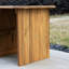 Table d'appoint carrée en bois d'acacia Brewsty