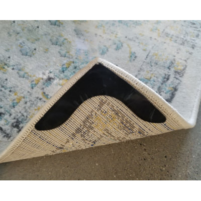 Merissa Dual Surface 0.4'' Thick Non Slip Rug Tape / Adhesive