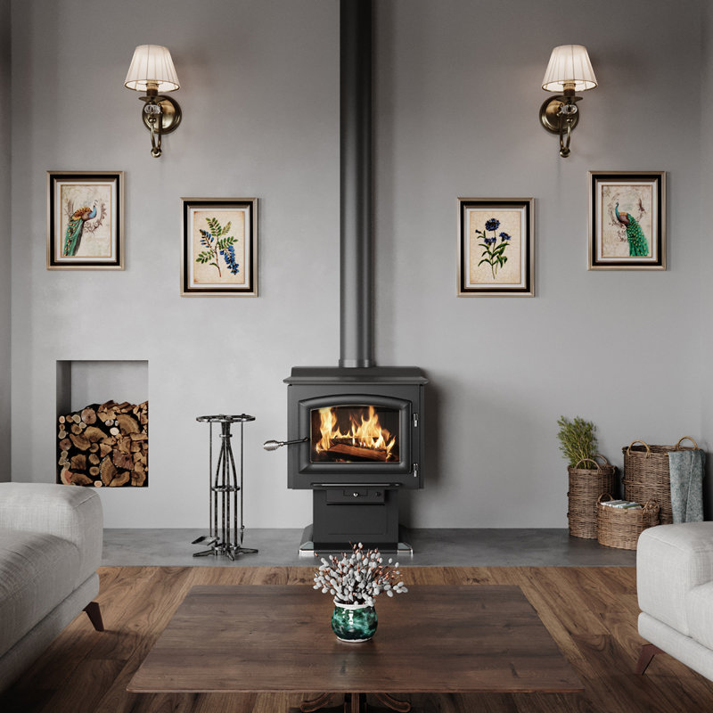 Ashley 3200 pieds carrés Pi. Poêle à bois - Plus