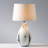 Whitewash Resin 24 inch Table Lamp