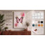 Butterfly in Bloom Botanical - Wrapped Canvas-584570473-584570479