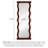 Medieval-Style Pine Frame Wall-Mounted Full-Length Mirror-117954008