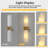 20" Dimmable Solid Brass Alabaster Wall Mounted Sconce With Alabaster Shade (Set of 2)