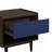 Duane 20" Fluted Nightstand In Navy Blue (1-Drawer)-1483971433