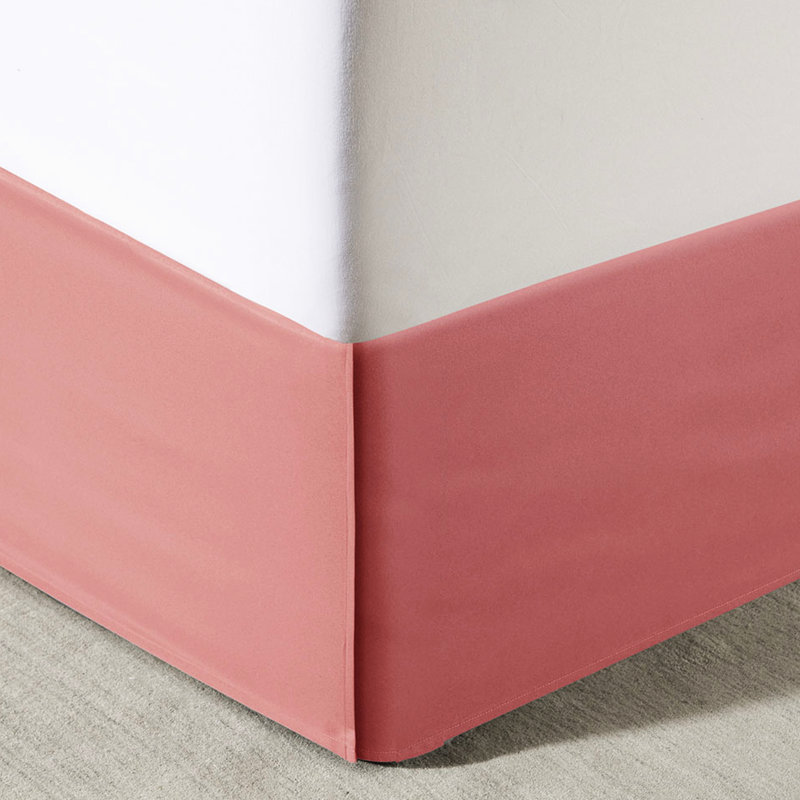Édredon pour grand lit - médaillon corail, bordures brodées, literie confortable avec imprimé médaillon de draps, taies décoratives